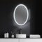 Round Wall Mounted Bathroom LED Smart Touch Mirror Brightness Memory Function, for Bathroom, Vanity, Christmas Promotion, Holiday Gift Guide